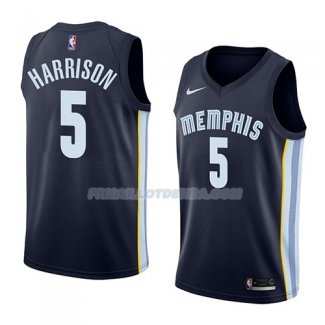 Maillot Memphis Grizzlies Andrew Harrison Icon 2018 Bleu