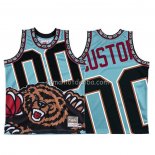 Maillot Memphis Grizzlies Personnalise Mitchell & Ness Big Face Vert