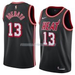 Maillot Miami Heat Bam Adebayo Classic 2018 Noir