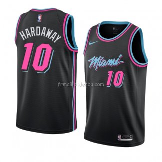 Maillot Miami Heat Tim Hardaway Ville 2018-19 Noir