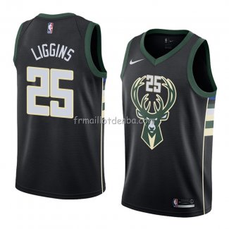 Maillot Milwaukee Bucks Deandre Liggins Statement 2018 Noir