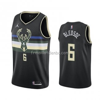 Maillot Milwaukee Bucks Eric Bledsoe Statement 2020-21 Noir