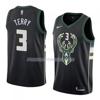 Maillot Milwaukee Bucks Jason Terry Statement 2018 Noir