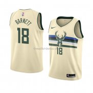 Maillot Milwaukee Bucks Jordan Barnett Ville 2018 Crema