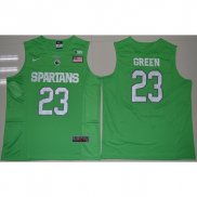 Maillot Basket NCAA Draymond Green Manzana 23 Vert