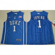 Maillot Basket NCAA Kyrie Irving Cuello 1 Bleu