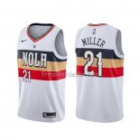 Maillot New Orleans Pelicans Darius Miller Earned Blanc