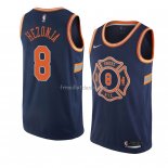 Maillot New York Knicks Mario Hezonja Ville 2018 Bleu