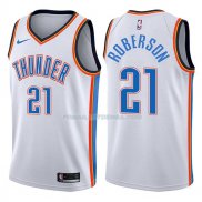 Maillot Oklahoma City Thunder Andre Roberson Swingman Association 2017-18 21 Blancoo