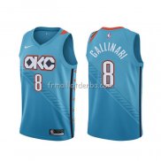 Maillot Oklahoma City Thunder Danilo Gallinari Ville Bleu