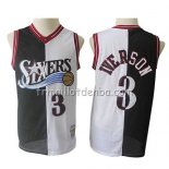 Maillot Philadelphia 76ers Allen Iverson 1996-97 Retro Noir