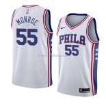 Maillot Philadelphia 76ers Greg Monroe Association 2018 Blanc