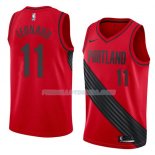 Maillot Portland Trail Blazers Meyers Leonard Statement 2018 Rouge