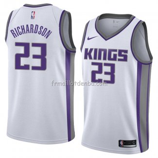 Maillot Sacramento Kings Malachi Richardson Association 2018 Blanc