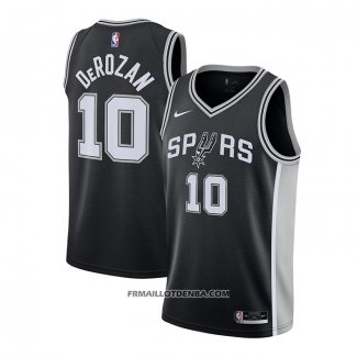 Maillot San Antonio Spurs Demar Derozan Icon 2020-21 Noir