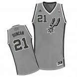 Maillot Basket San Antonio Spurs Duncan 21 Gris