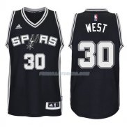 Maillot Basket San Antonio Spurs West 30 Negro