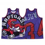 Maillot Tornto Raptors Hakeem Olajuwon Mitchell & Ness Big Face Volet