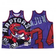 Maillot Tornto Raptors Hakeem Olajuwon Mitchell & Ness Big Face Volet