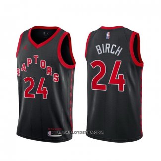 Maillot Tornto Raptors Khem Birch Statement 2020-21 Noir