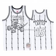 Maillot Tornto Raptors Vince Carter Concord Collection Hardwood Classics Blanc Noir