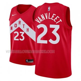 Maillot Toronto Raptors Fred Vanvleet Earned 2018-19 Rouge