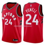 Maillot Toronto Raptors Norman Powell Icon 2017-18 24 Rojo