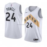 Maillot Toronto Raptors Norman Powell Ville 2018 Blanc