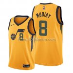 Maillot Utah Jazz Emmanuel Mudiay Statement Or