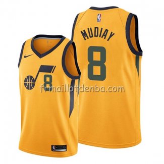 Maillot Utah Jazz Emmanuel Mudiay Statement Or