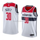 Maillot Washington Wizards Mike Scott Association 2018 Blanc