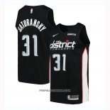 Maillot Washington Wizards Tomas Satoransky Ville 2018-19 Noir