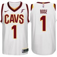 Nike Maillot Basket Cleveland Cavaliers Rose 1 Blanc