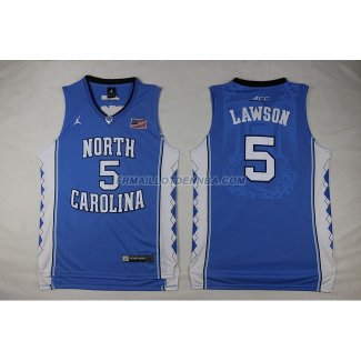 Commemorer Maillot Basket Lawson 5 Bleu 2013