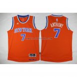 Enfants Maillot Basket New York Knicks Anthony 7 Orange