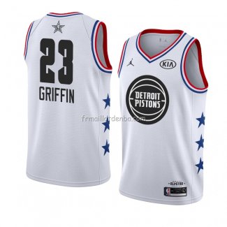 Maillot All Star 2019 Detroit Pistons Blanc Blake Griffin Blanc