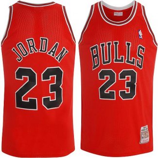 Maillot Basket Chicago Bulls Retro Jordan 23 Rouge 2013