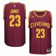 Maillot Basket Basket Enfant Cleveland Cavaliers James 23 Rouge
