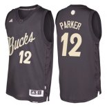 Maillot Basket Noel Day Milwaukee Bucks Parker Noir