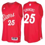 Maillot Basket Noel Day Philadelphia 76ers Simmons Rouge