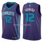 Maillot Charlotte Hornets Dwight Howard Statehombret 2017-18 12 Violeta