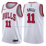 Maillot Chicago Bulls David Nwaba Association 2017-18 11 Blancoo