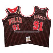 Maillot Chicago Bulls Dennis Rodman Mitchell & Ness Noir