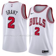 Maillot Chicago Bulls Jerian Grant Association 2018 Blanc