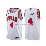 Maillot Chicago Bulls Jerry Sloan Association Blanc