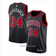 Maillot Chicago Bulls Lauri Markkanen Statement 2020-21 Noir