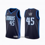 Maillot Dallas Mavericks Courtney Lee Earned 2020-21 Bleu