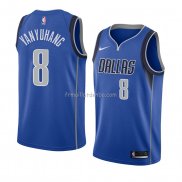 Maillot Dallas Mavericks Ding Yanyuhang Icon 2018 Bleu