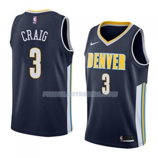 Maillot Denver Nuggets Torrey Craig Icon 2018 Bleu