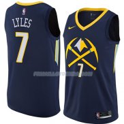 Maillot Denver Nuggets Trey Lyles Ciudad 2018 Bleu